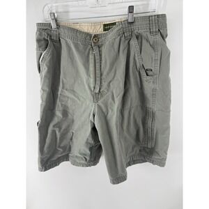 Gotcha Sport Cargo Shorts 36 Men Surf Grunge Skateboarding Green Cotton